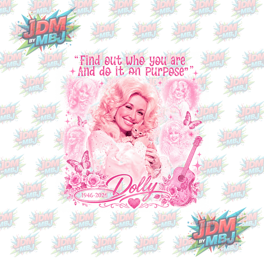 Iron On - Dolly Parton DTF