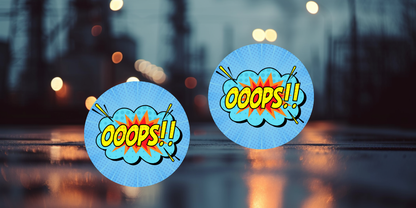 Impresiones de sublimación de posavasos de Super Mario (8 por página)