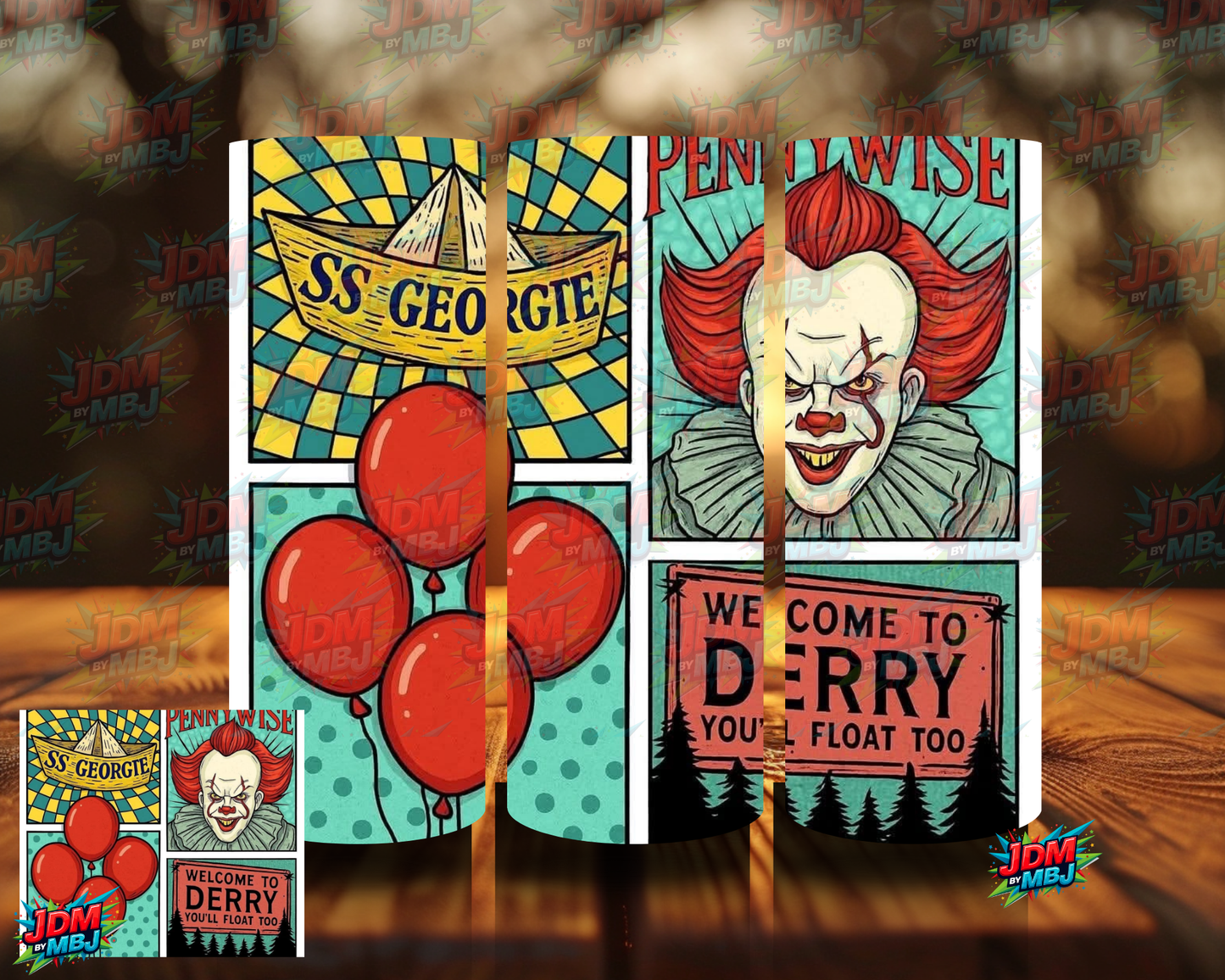 Inspired by Pennywise (IT) Sublimation Prints