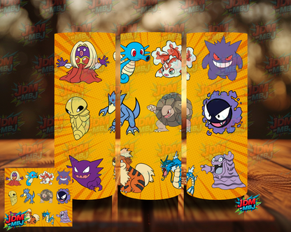 Inspired by Pokémon Sublimation Prints