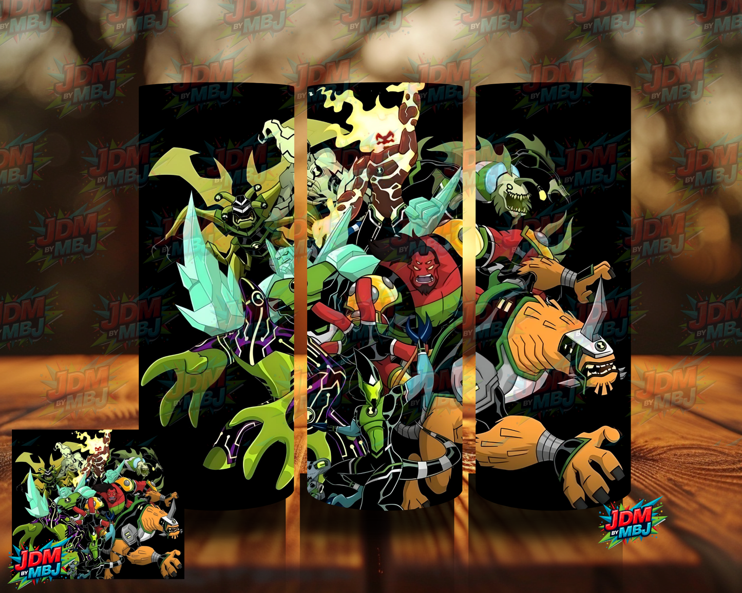 靈感來自《Ben 10》昇華印花