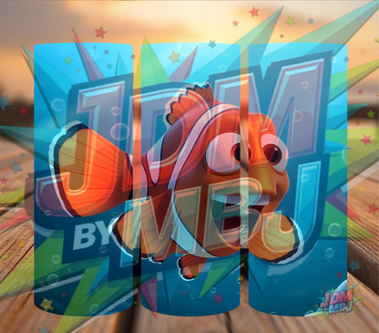 Inspirado en las impresiones de sublimación de Buscando a Nemo