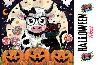 Inspirado en las impresiones de sublimación de Halloween