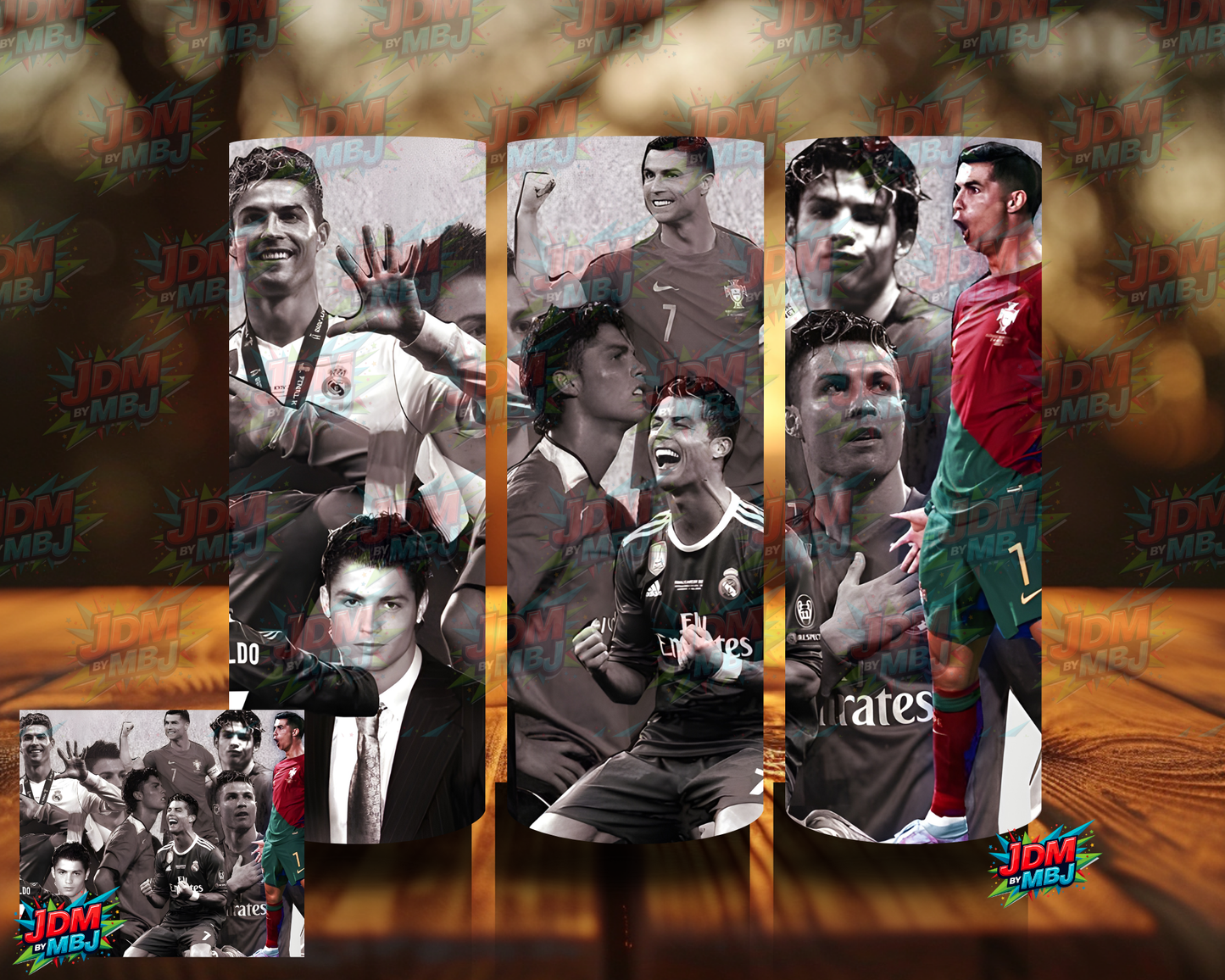 Inspired by Cristiano Ronaldo Sublimation Prints