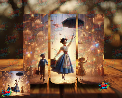 Inspired by Mary Poppins Sublimation Prints