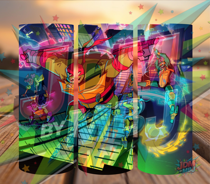 Inspirado en las impresiones de sublimación de las Tortugas Ninja Adolescentes