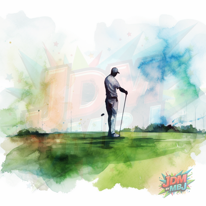 Inspirado en las impresiones de sublimación de golf