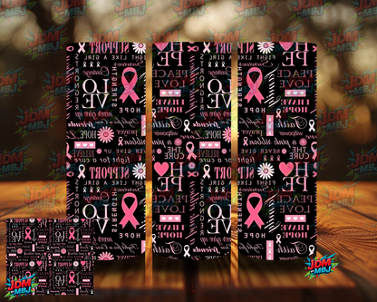 Inspired by Breast Cancer Awareness Sublimation Prints