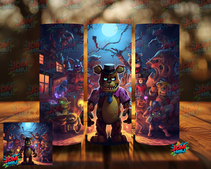 Inspired by Five Nights of Freddy Sublimation Prints