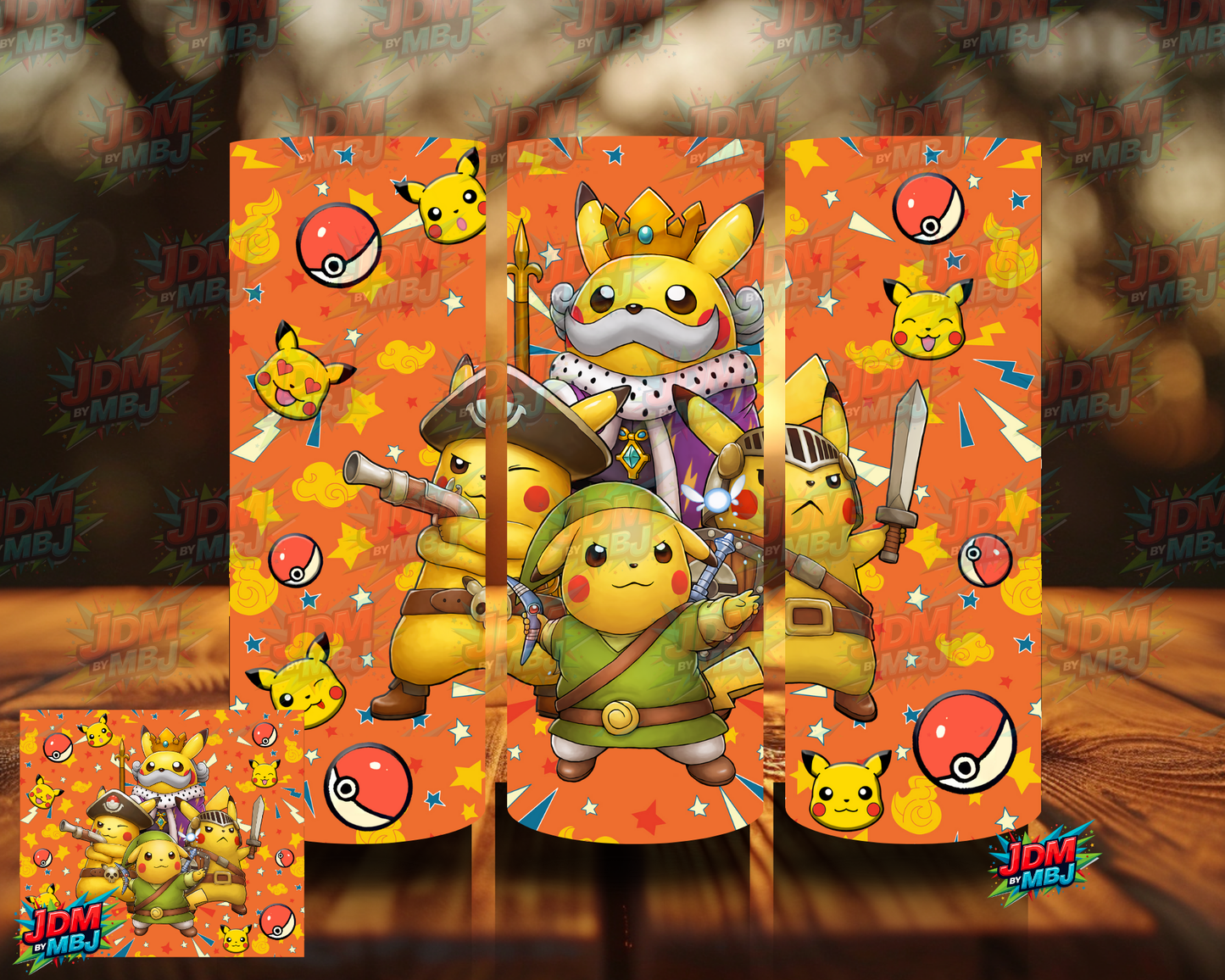 Inspired by Pokémon Sublimation Prints