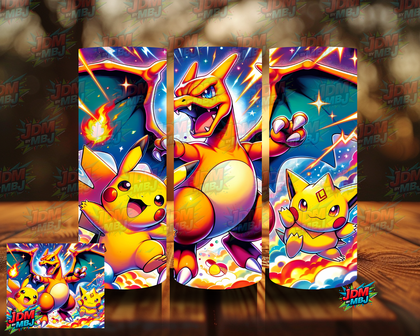 Inspired by Pokémon Sublimation Prints