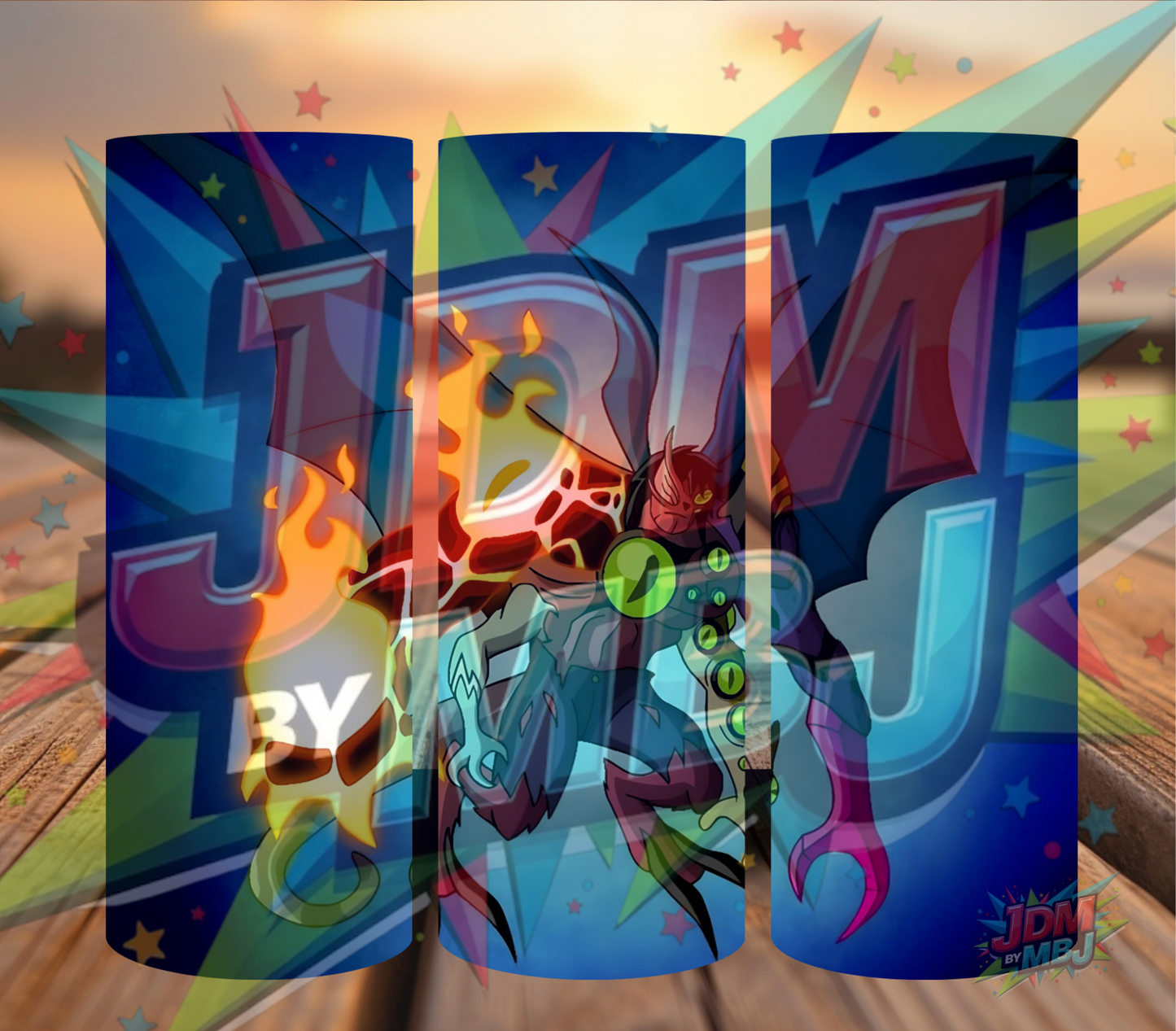 Inspirado en las impresiones de sublimación de Ben 10