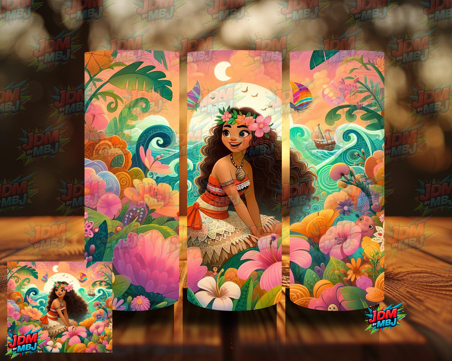 Inspired by Moana Sublimation Prints