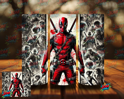 Inspired by Dead Pool Sublimation Prints