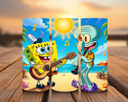 Inspired by Sponge Bob Square Pants Sublimation Prints
