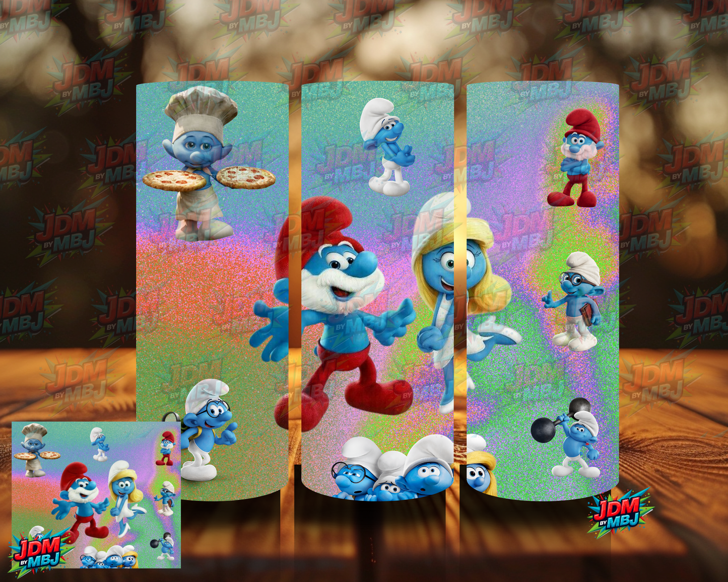 Inspired by Smurf's Sublimation Prints