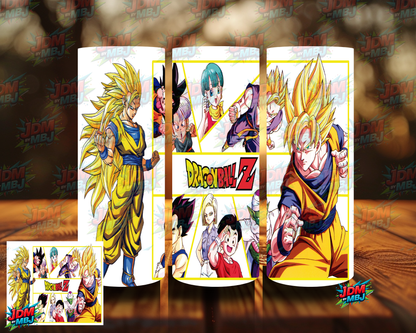 Inspired by Dragon Ball Z Sublimation Prints