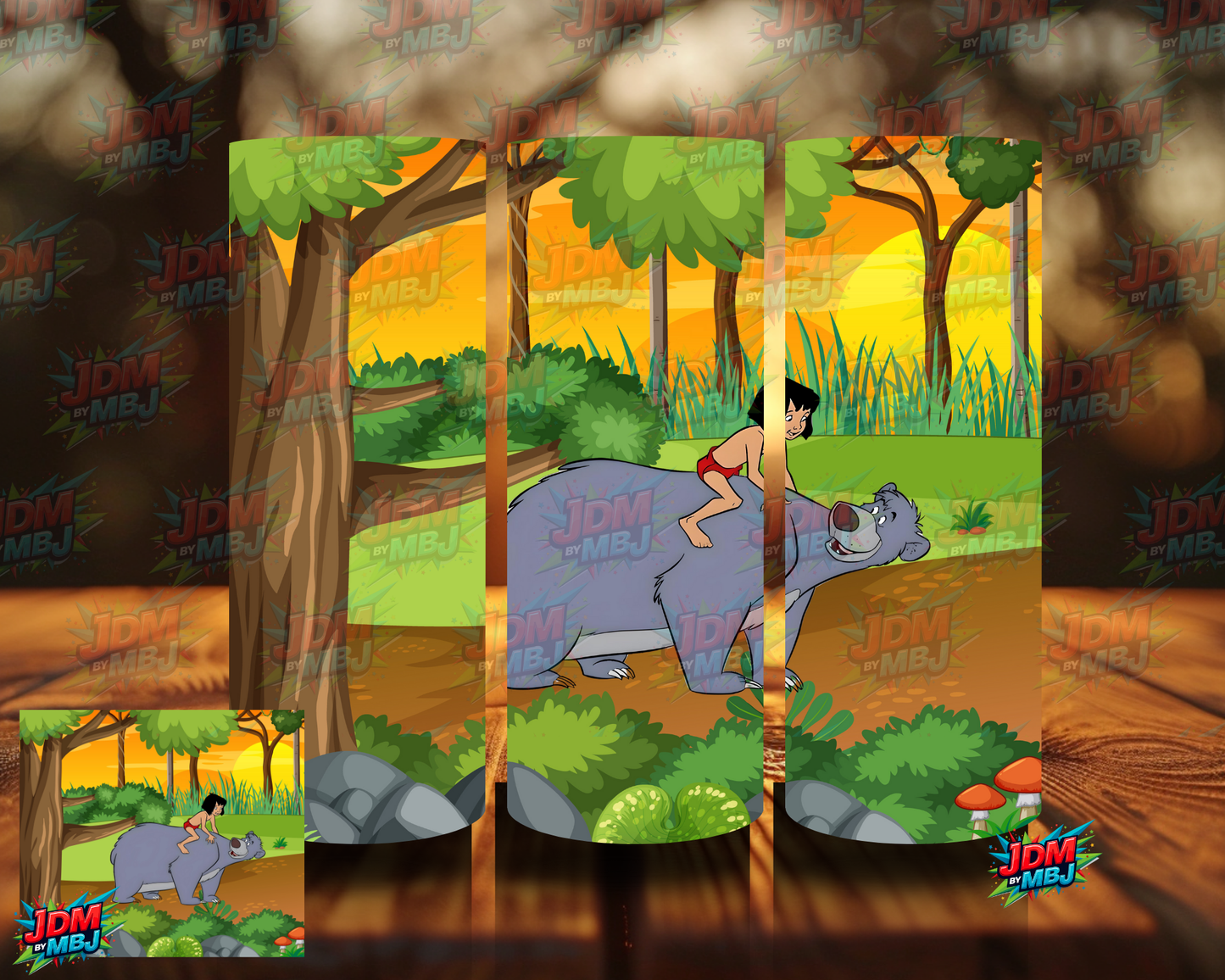 Inspired by The Jungle Book Sublimation Prints