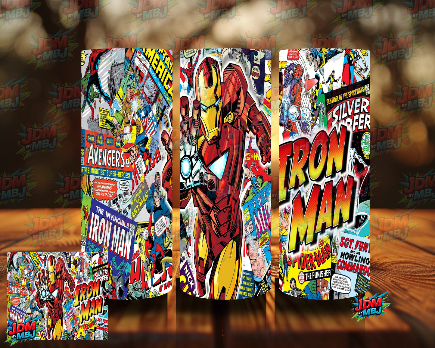 Inspired by Iron Man Sublimation Prints