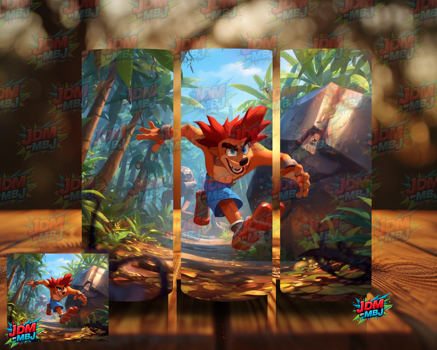 Inspired by Crash Bandicoot Sublimation Prints
