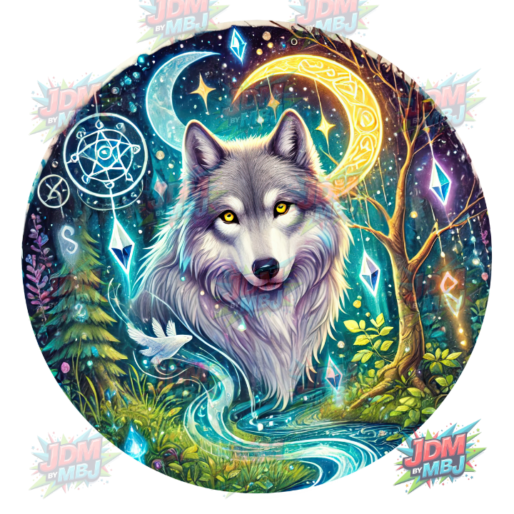 Iron On - Mystery Wolf's DTF 25cm