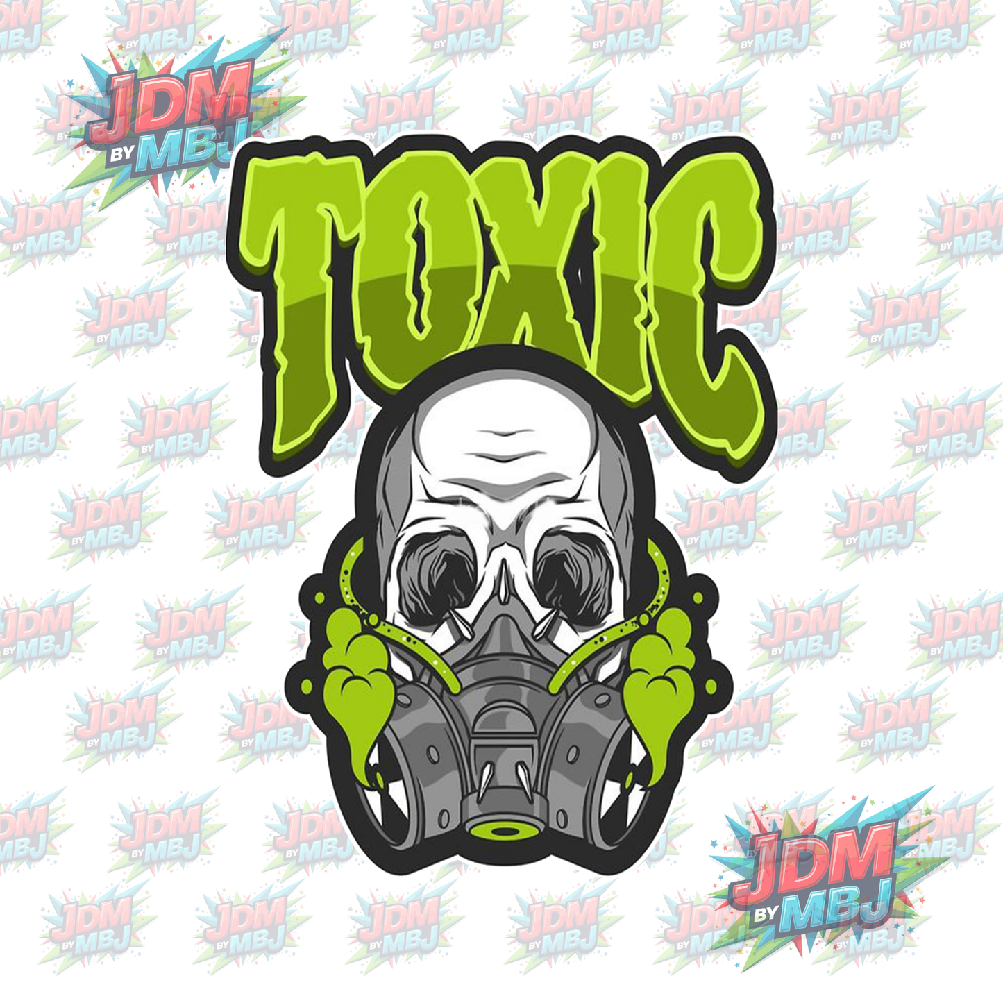 Iron On - Toxic DTF 20cm