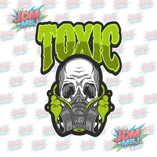 Iron On - Toxic DTF 20cm