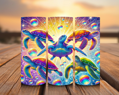 Inspirado en las impresiones de sublimación de tortugas