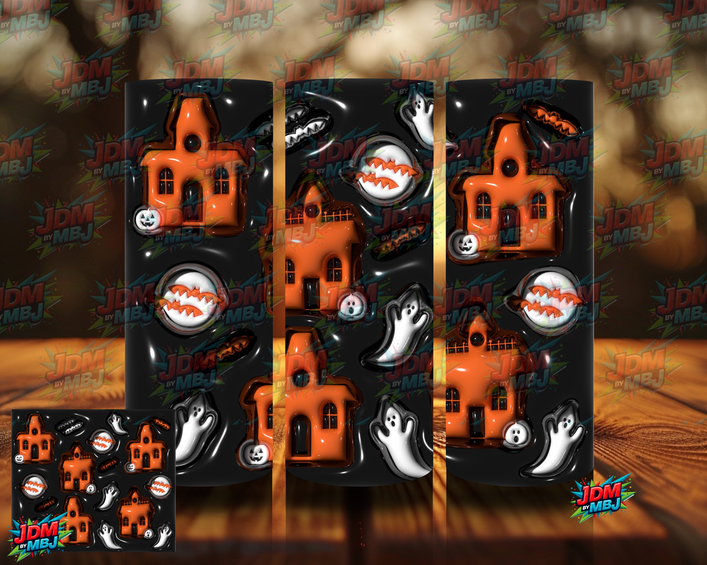 Bubble Style "Halloween" Sublimation Prints