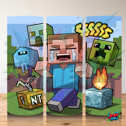 Inspirado en las impresiones de sublimación de MineCraft