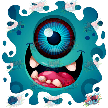 Vinilo termoadhesivo de Monster's Inc., 25 cm