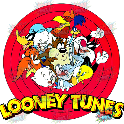 Pegatina termoadhesiva de Looney Tunes (25 cm)