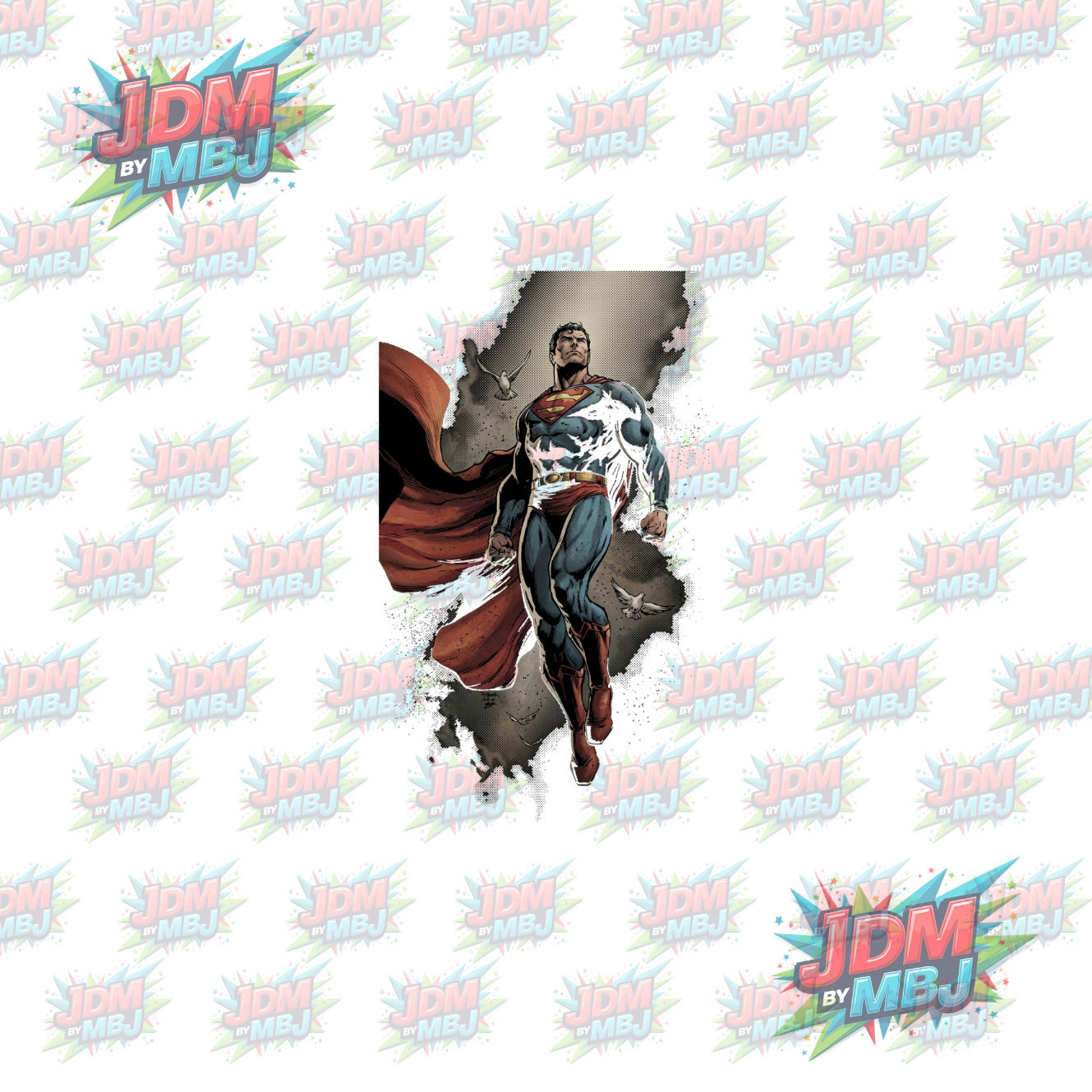 Iron On - Marvel/DC Halftone DTF
