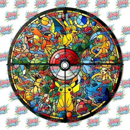 Car Coaster Sublimation Prints (8 to a page)