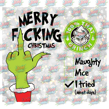 Inspired by Grinch Sublimation Prints