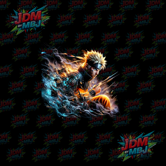 Iron On - Naruto 'Halftone' DTF