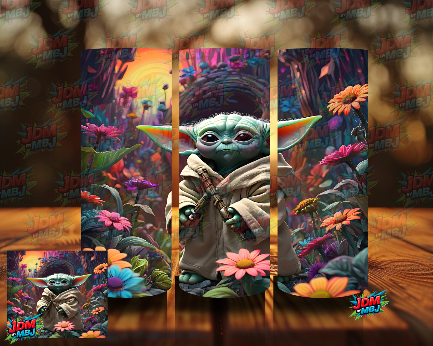 Inspired by Yoda Sublimation Prints