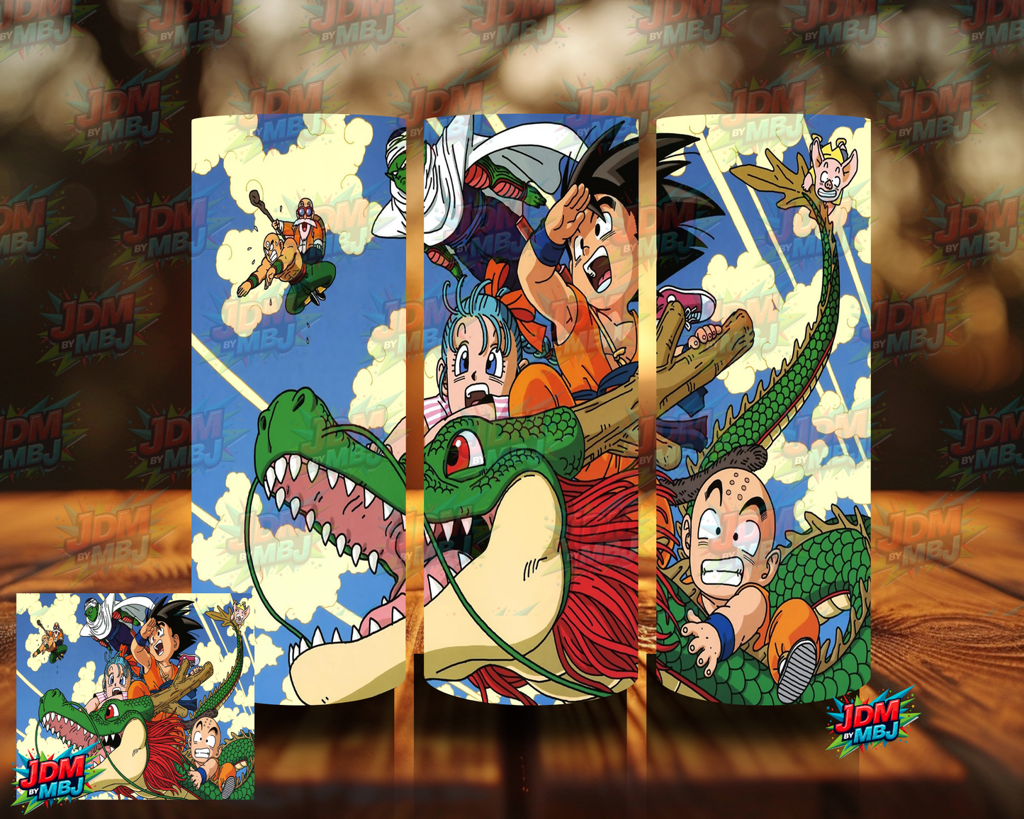 Inspired by Dragon Ball Z Sublimation Prints