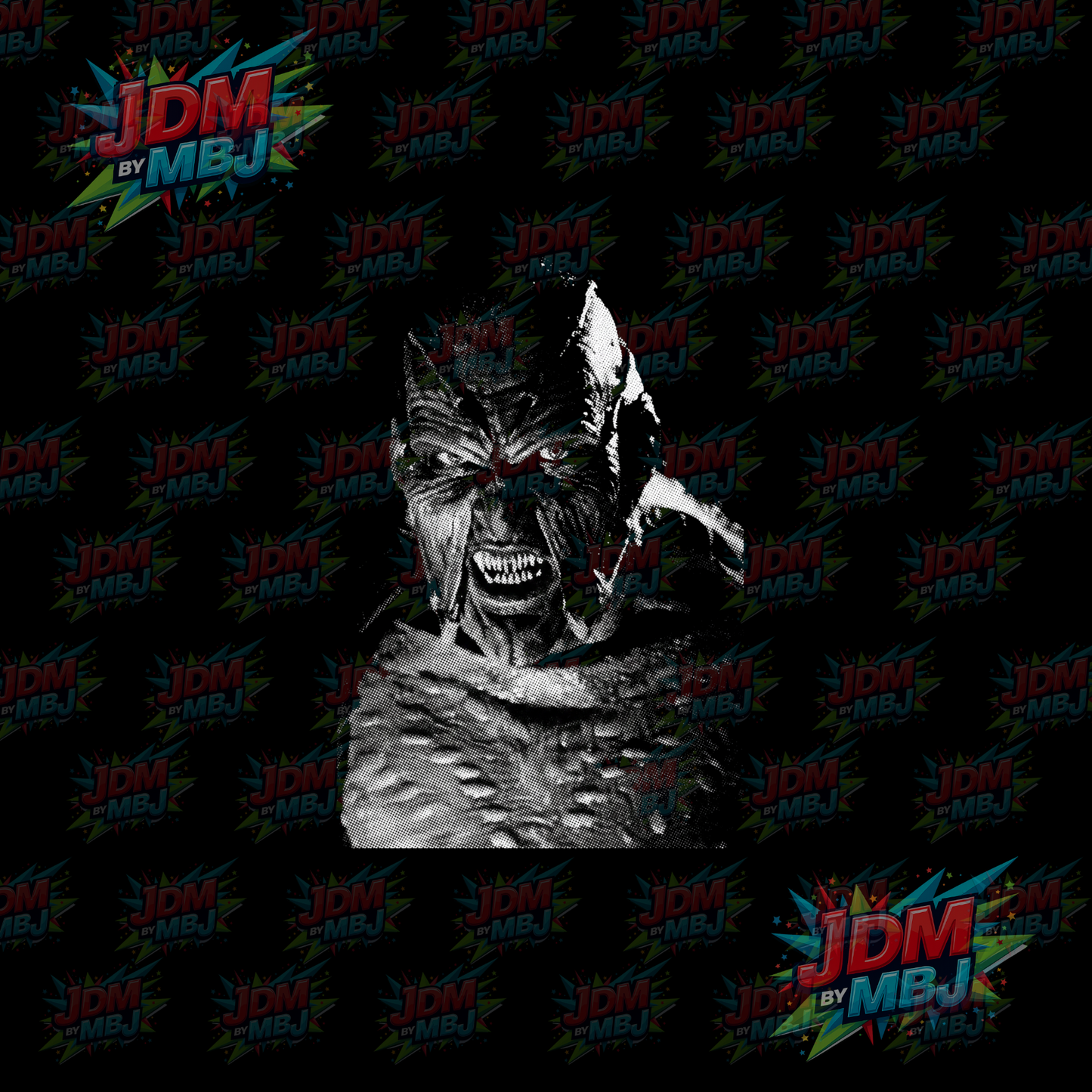 Iron On - Horror 'Halftone' DTF