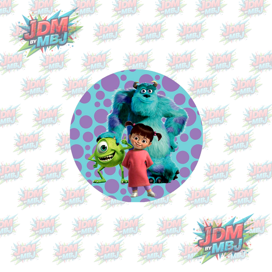 熨燙 - Monster's Inc DTF 25厘米