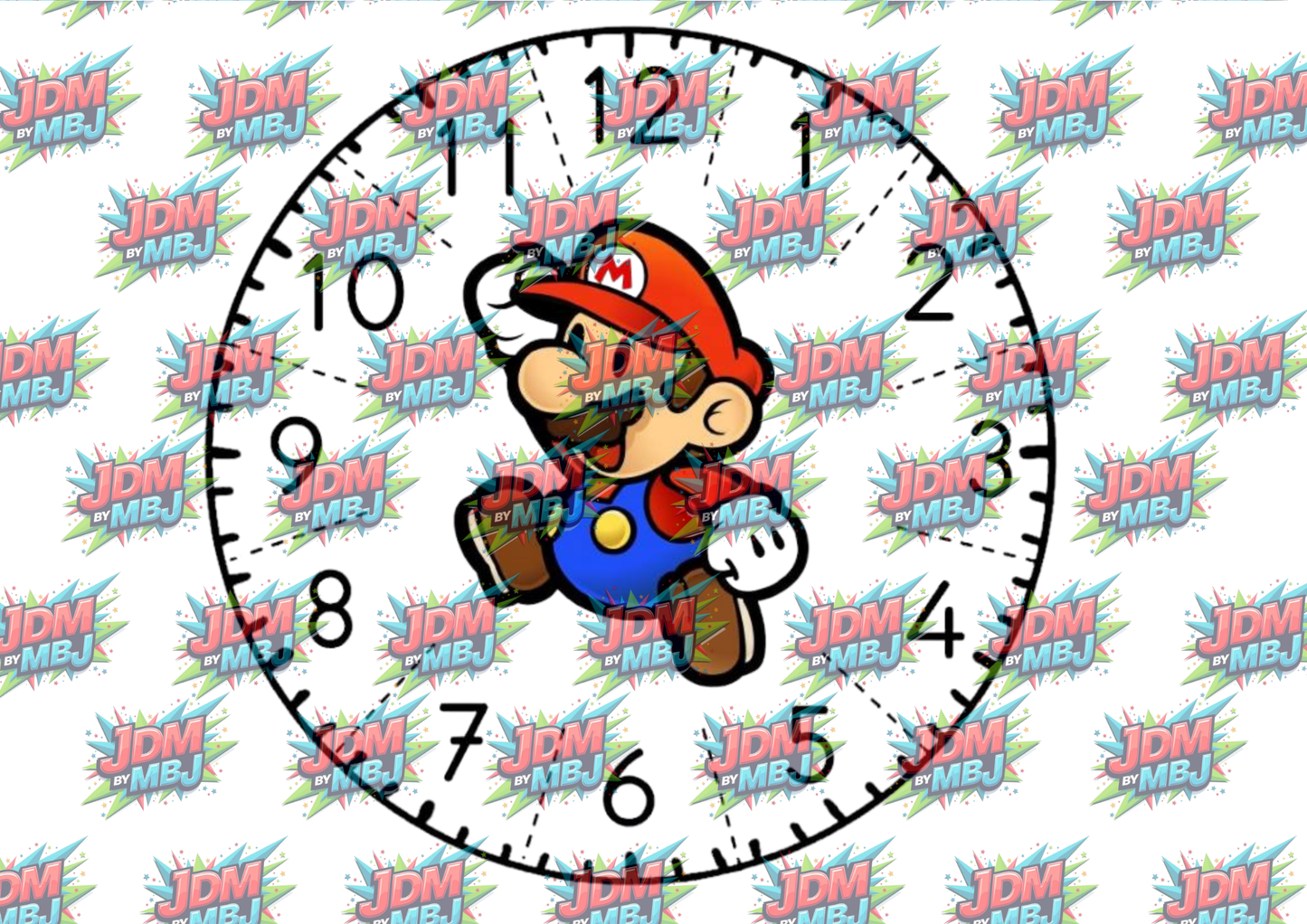 Clock Sublimation Prints- Inspired by Disney, Stitch & More