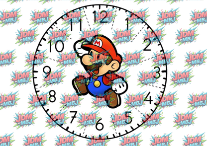 Clock Sublimation Prints- Inspired by Disney, Stitch & More