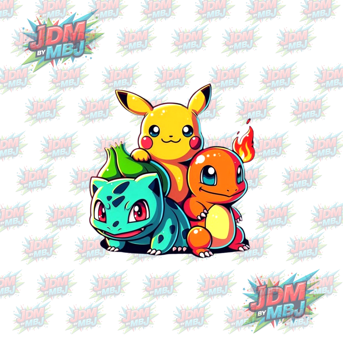 Iron On - Pokemon DTF