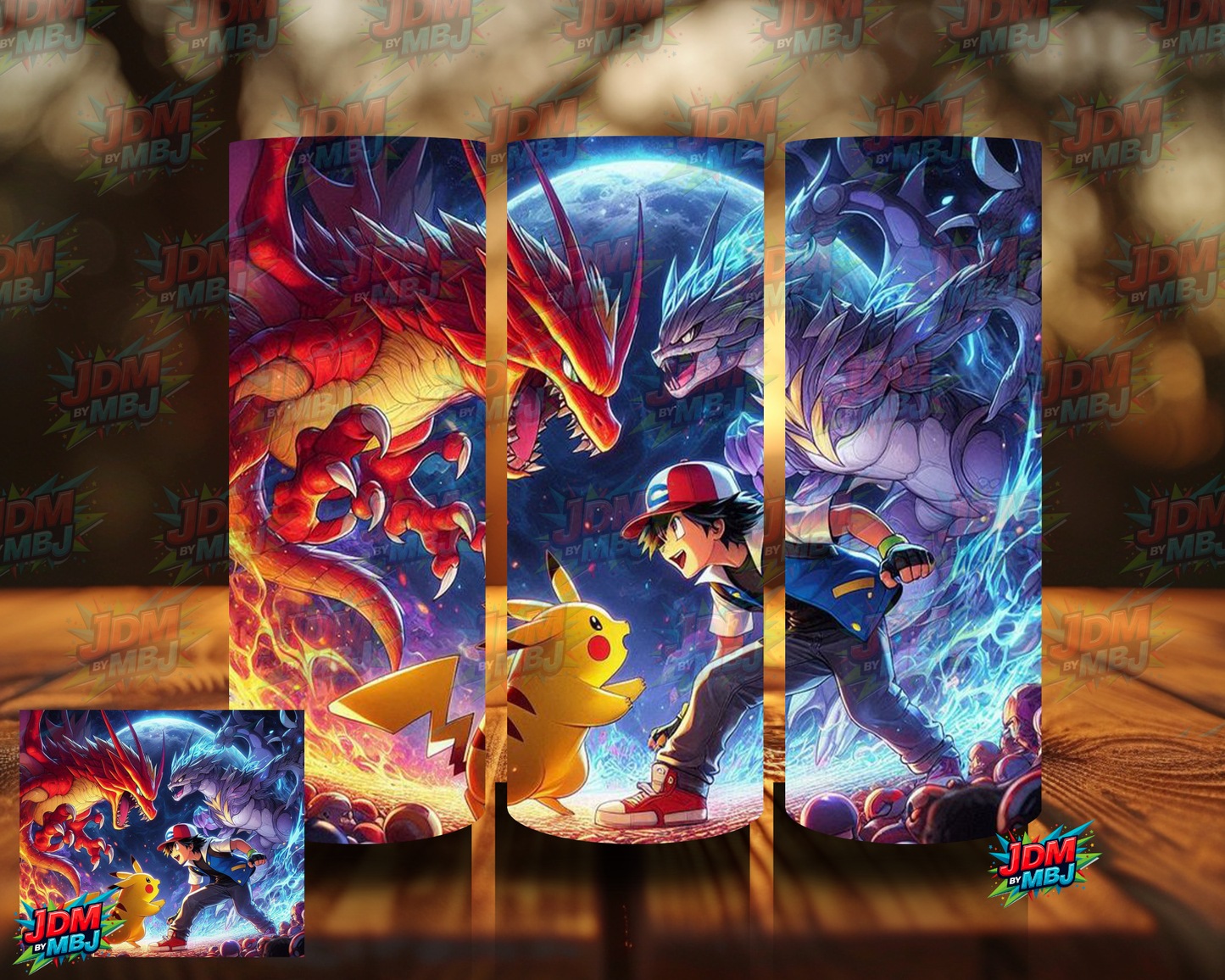 Inspired by Pokémon Sublimation Prints