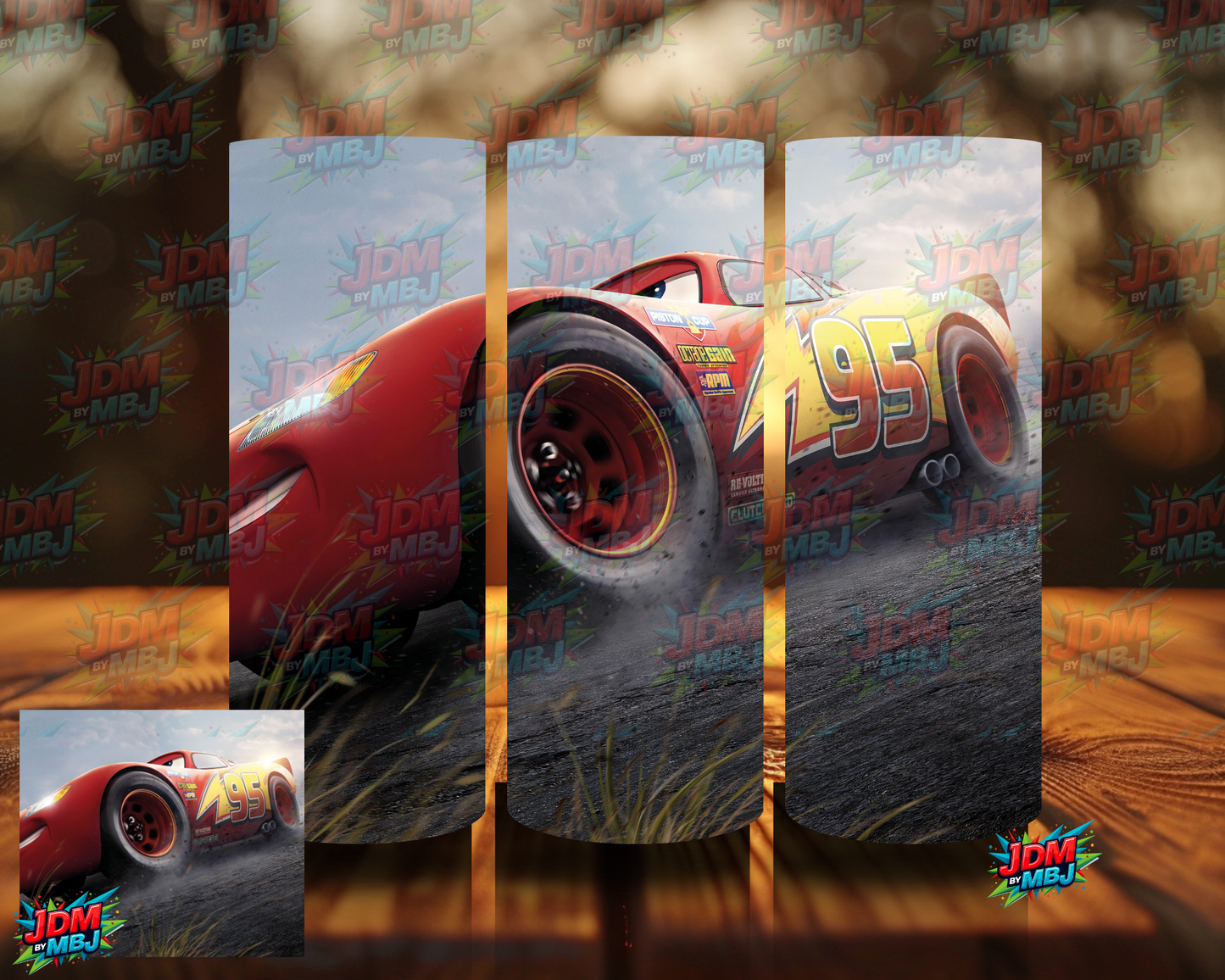 Inspired by Cars Sublimation Prints