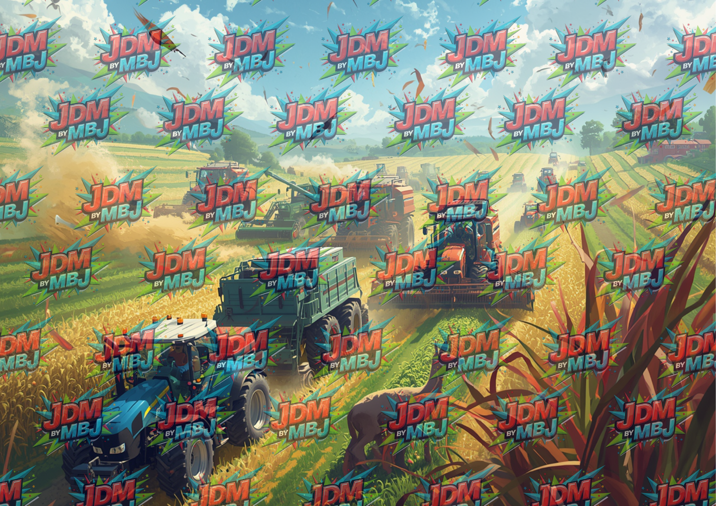 Farm Life Cutting Board Sublimation Prints