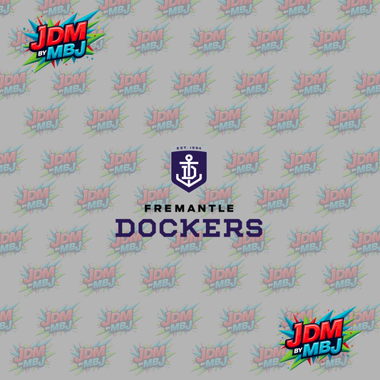 Iron On - Fremantle "AFL" DTF 20cm