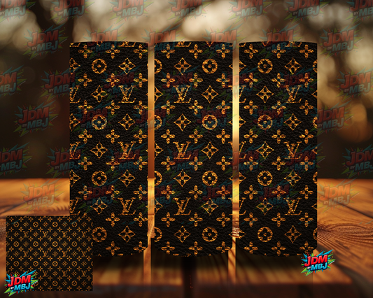Inspired by LV (Brown & Black) Sublimation Prints