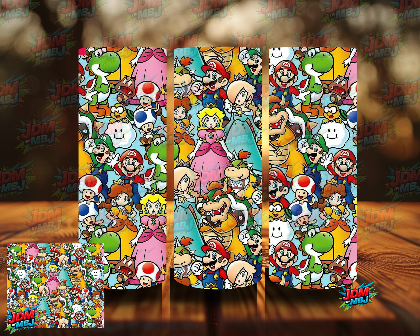 Inspired by Super Mario Sublimation Prints