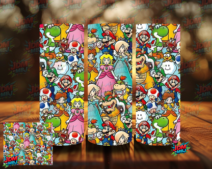 Inspired by Super Mario Sublimation Prints